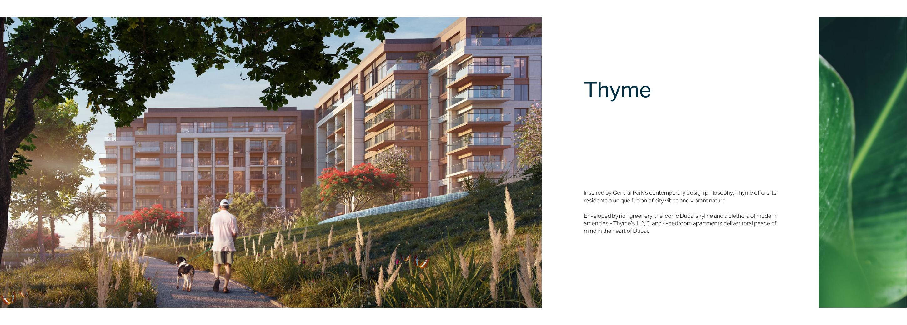 Резиденция Thyme в Central Park at City Walk